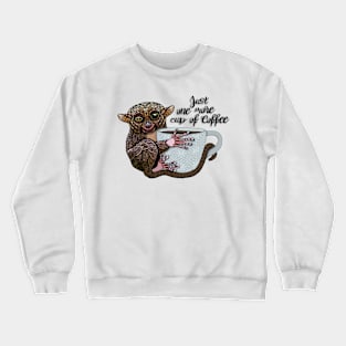 Tarsier Coffee Crewneck Sweatshirt